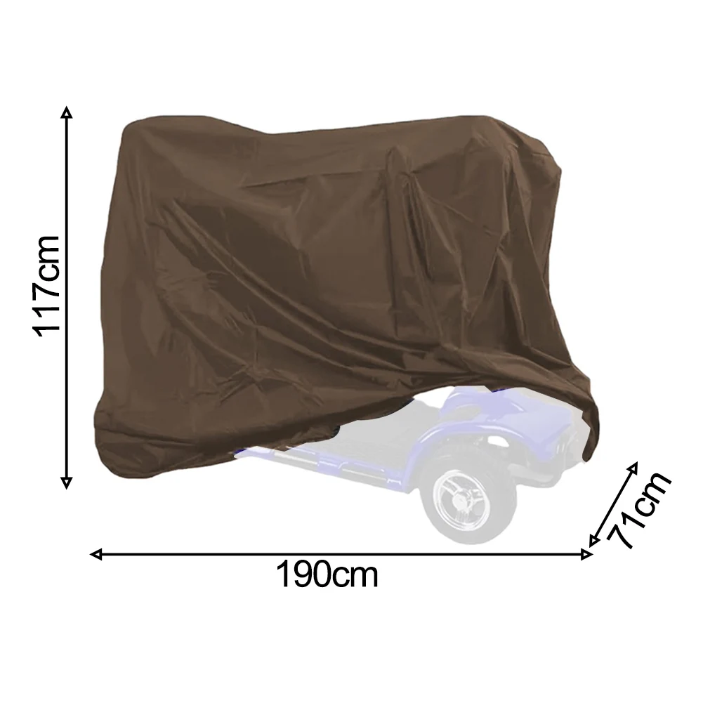 Outdoor Use Parking Protection 190*71*117cm Mobility Cover Outdoor Electric Scooter Protection Rain Snow Dust Protection