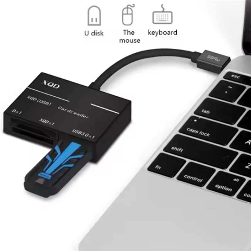 카메라 컴퓨터 키트용 Type-C - XQD/SD 고속 카드 리더기 USB 3.0 어댑터
