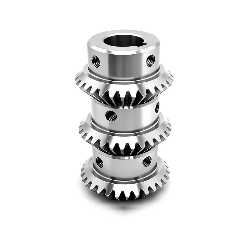 1PCS 90 Degree 2 Mod Bevel Gear Speed Ratio 1:1 20/25/30 Teeth Meshing Angle Gear 304 Stainless Steel Round Bore & Keyway Bore