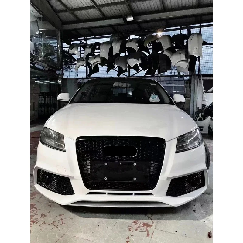 A3 S3 8P Front Bumper with Grill for A3 S3 8P Facelift RS3 Style BodyKit for Bumper 2008 2009 2010 2011 2012 2013
