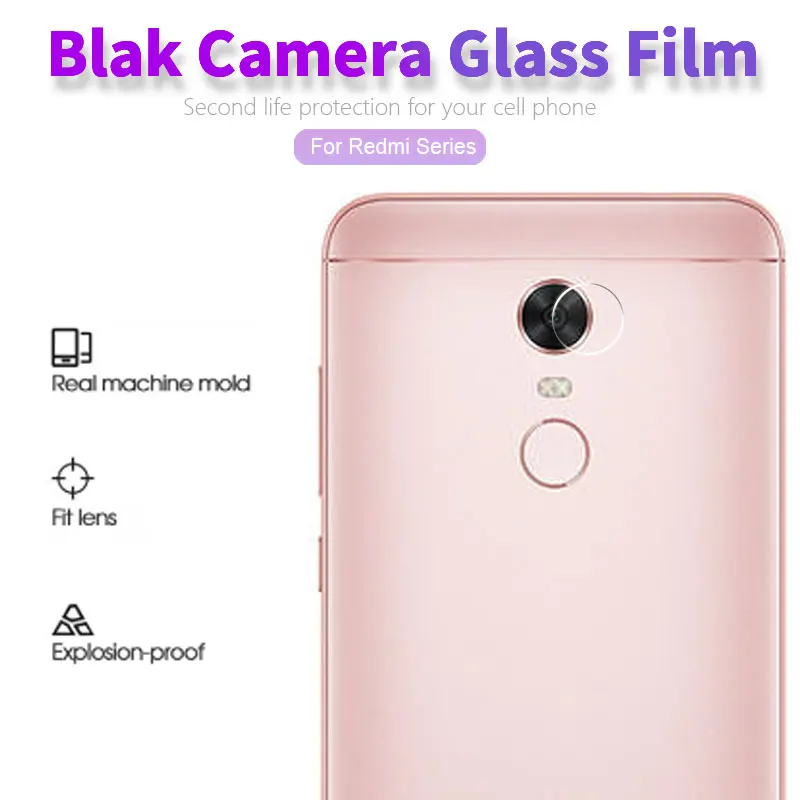 9.8mm Anti-Shatter & Scraches Camera Lens Film For Xiaomi Redmi Rise Hongmi 5 Camera Protector Guard Film With Cleaning Cloth