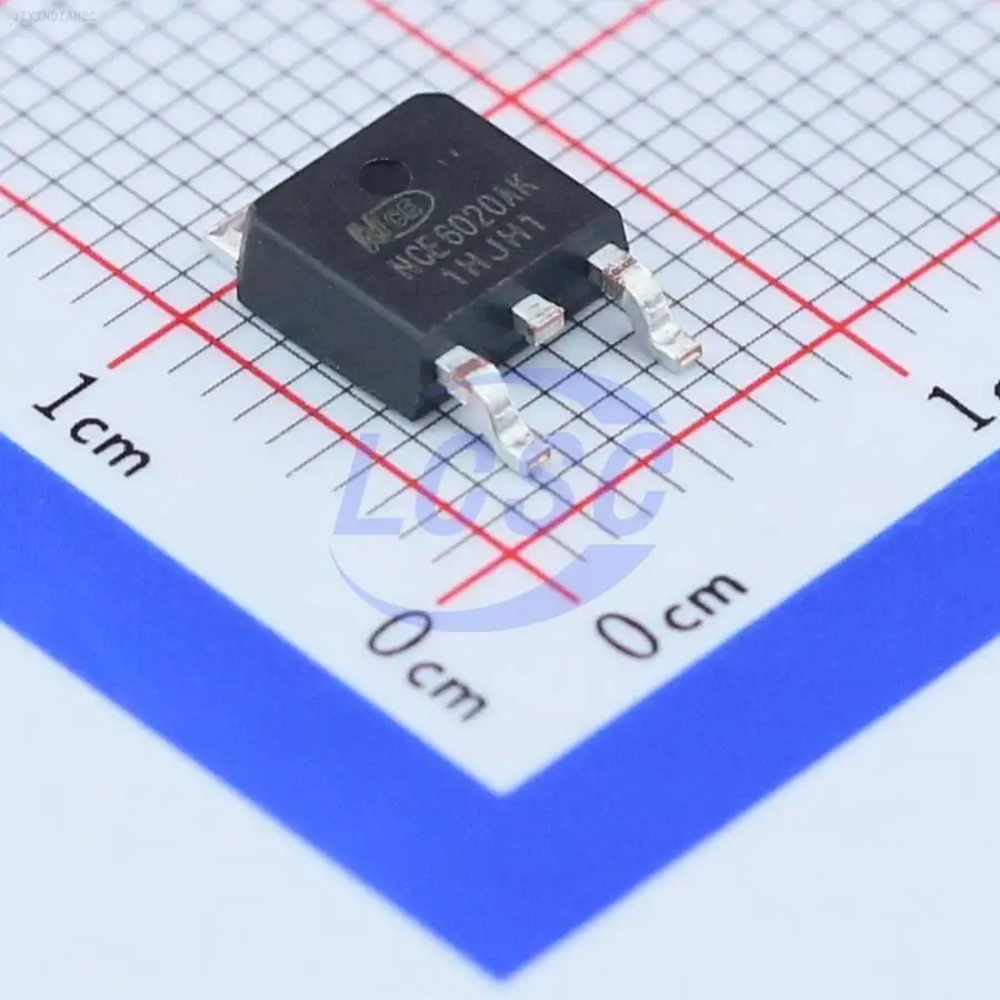 1PCS NCE6020AK 60V 20A 35mΩ@10V,20A 45W 2.5V@250uA 1 N-Channel TO-252-2(DPAK) MOSFETs ROHS