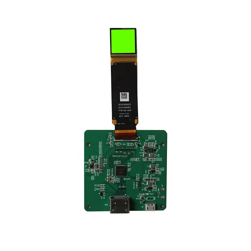 1.03 Inch 20K 20000nits Monogreen Microdisplay High Resolution Hot Selling Microoled Display Module For Smart Glasses