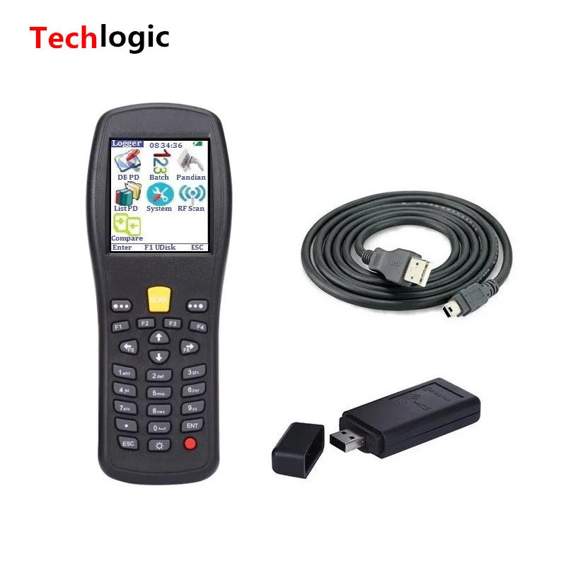Techlogic X5 Wireless Laser Barcode Scanner Bar Code Handheld Terminal PDA Data Collecter High Speed Reader Scanning Bar Gun