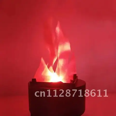 

Fake Flame LED Lamp Torch Light Fire Pot Bowl Christmas Halloween Prop Party Dec