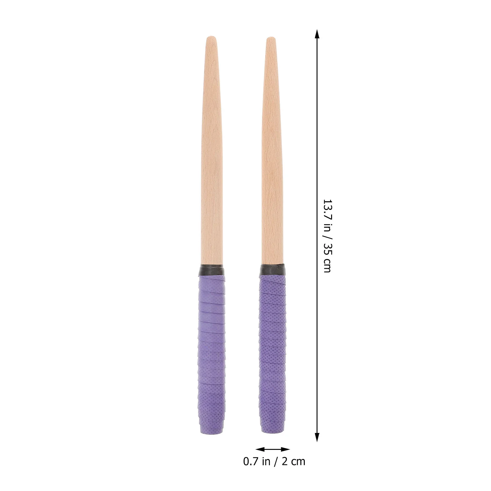 Pair of 350*20MM Maibachi of Taiko Drum Drumsticks (Purple) Maibachi drumsticks Maibachi drum sticks Taiko drum sticks