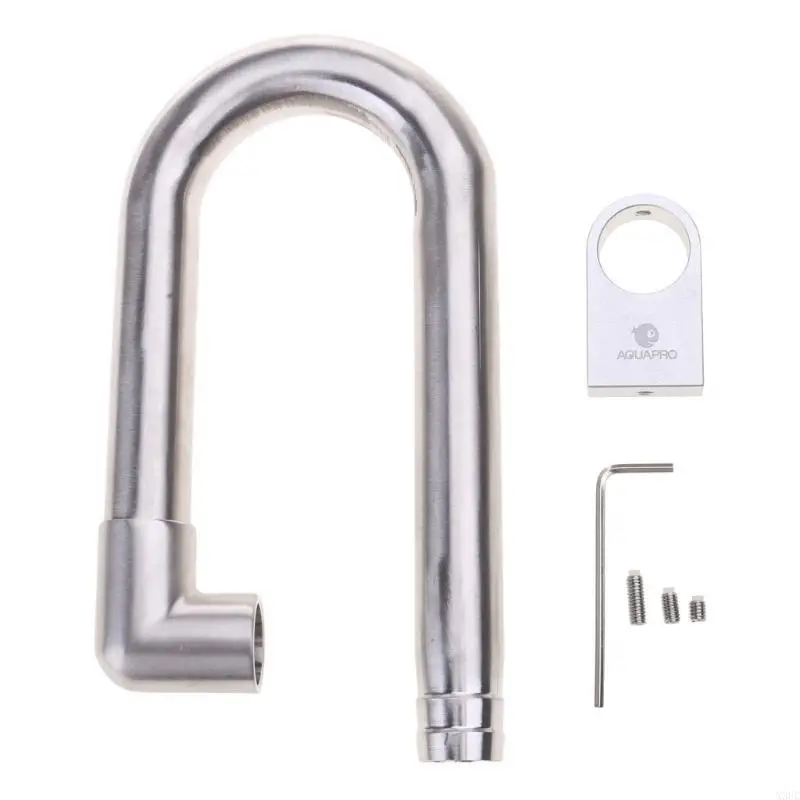 Aquariums Water Inlet Outlet Pipe WaterFlows Pipe Filtration Accessories X3UC