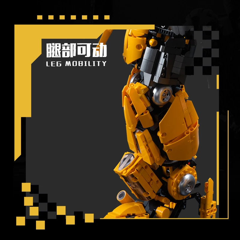 5692PCS Technical Bumblebeed Transformation Robot  Building Blocks Bricks Smart Autobot Assemble Figure Toys Gifts For Kid