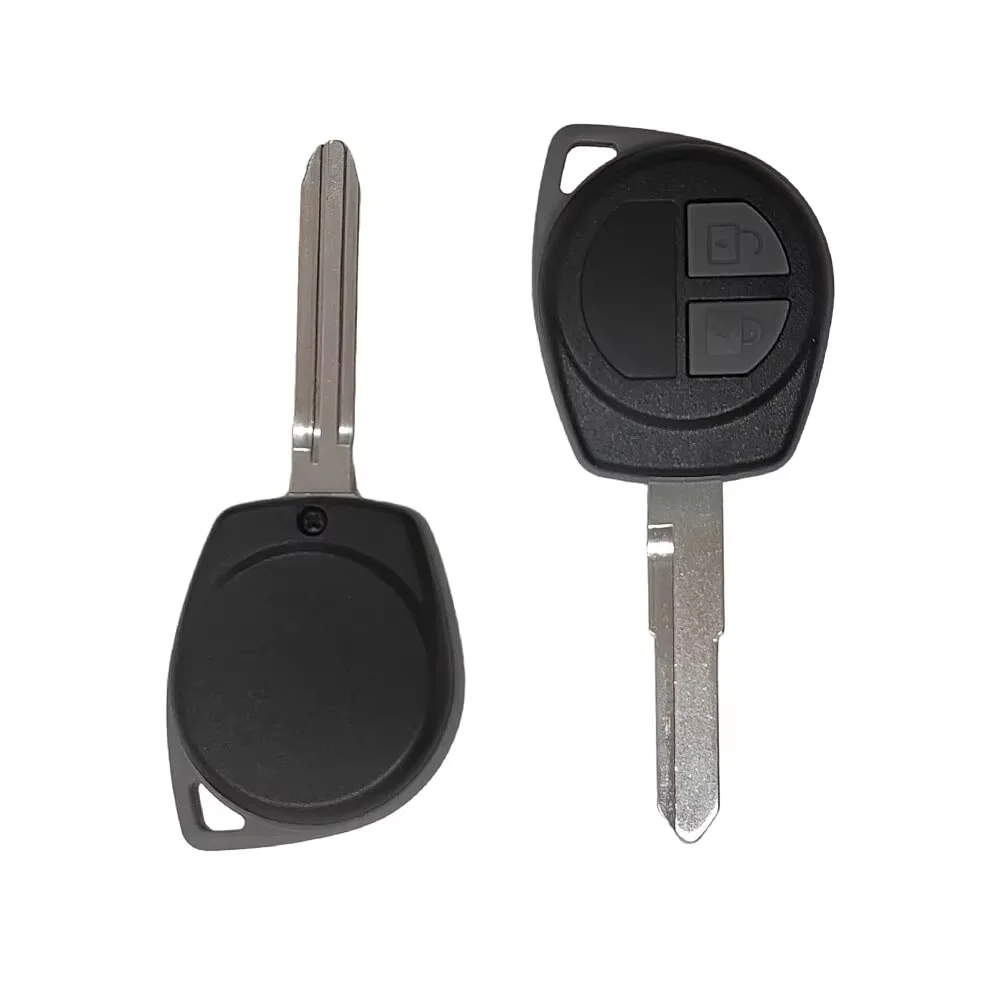 2 Buttons Replacement Remote Car Key Shell For Suzuki Grand Vitara SWIFT With Rubber Button Pad Fob HU133R/TOY43 Blade
