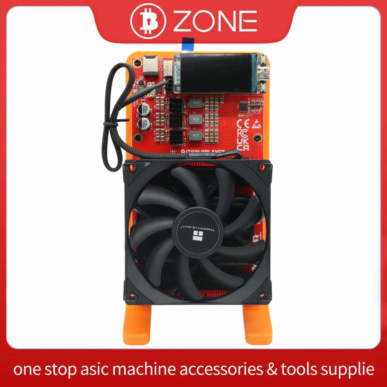 

2025 Newest NerdQAxe++ 4.8Th/s Bitcoin MIner WIth PSU and Stand Multi-Chip BTC Miner