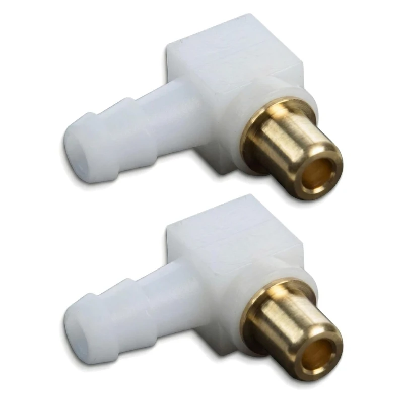 Set Of Two Universally Fuels Connectors With Durability Plastic And Copper Build L4MF