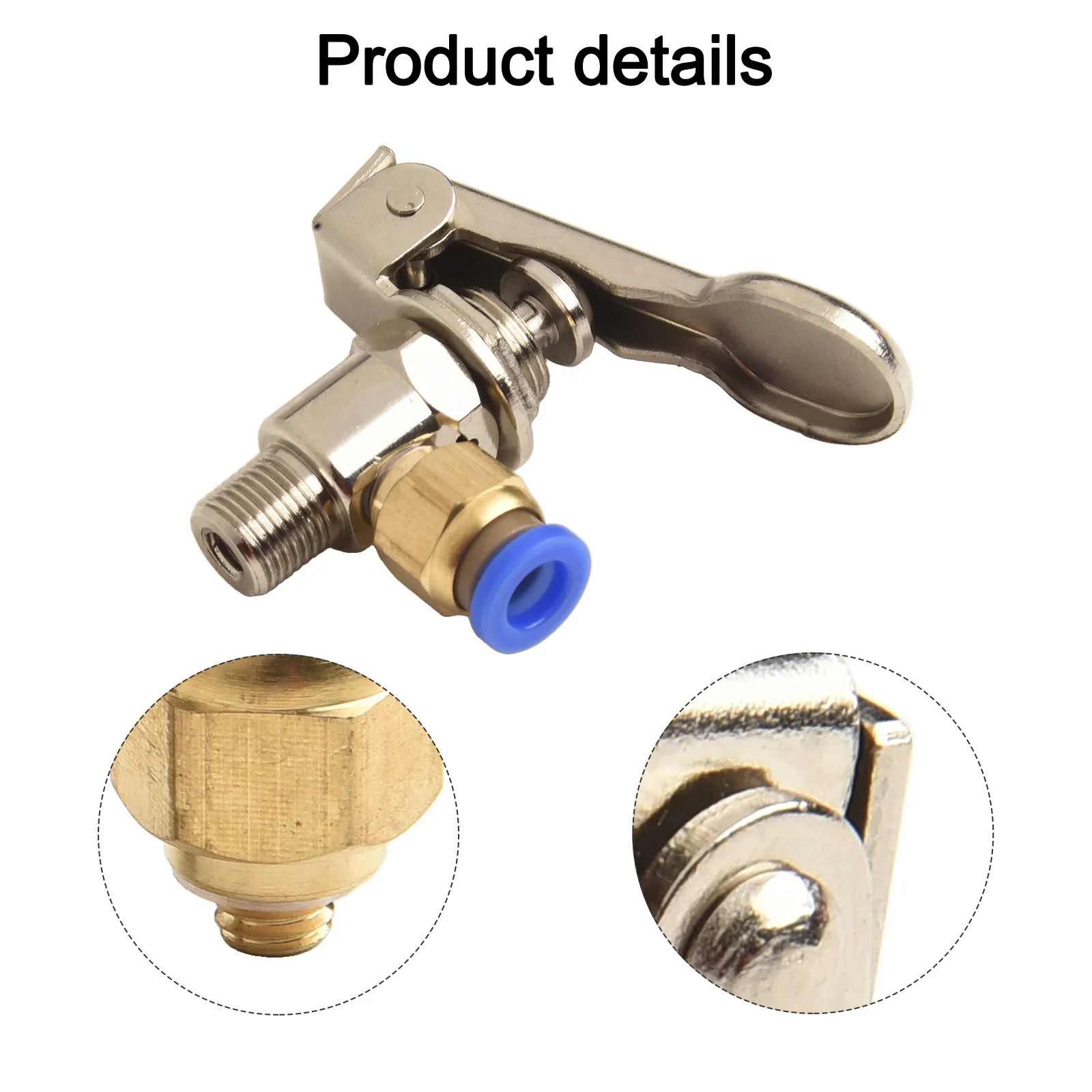 Mechanical Pneumatic Switching Valve 2 Position 3 Way 3P 34T with 6mm Connector for Automated Pneumatic Systems