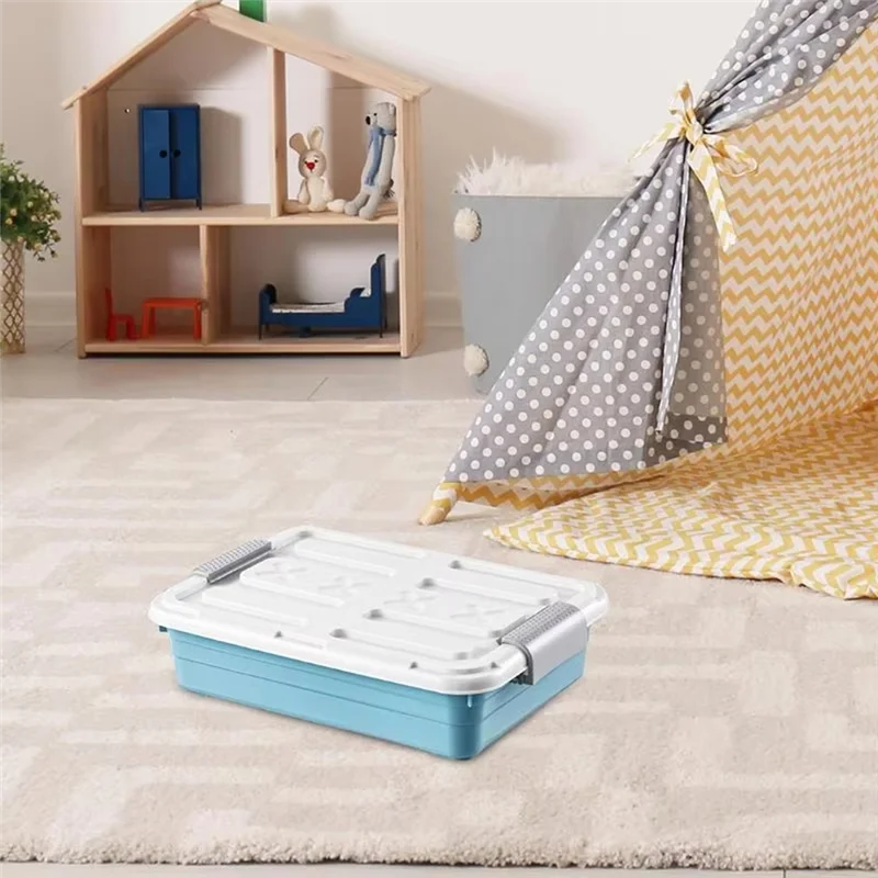 

KYCOR-Under Bed Storage Organizer With Waterproof Casters, Large Capacity Space-Saving Solution For Home Organization