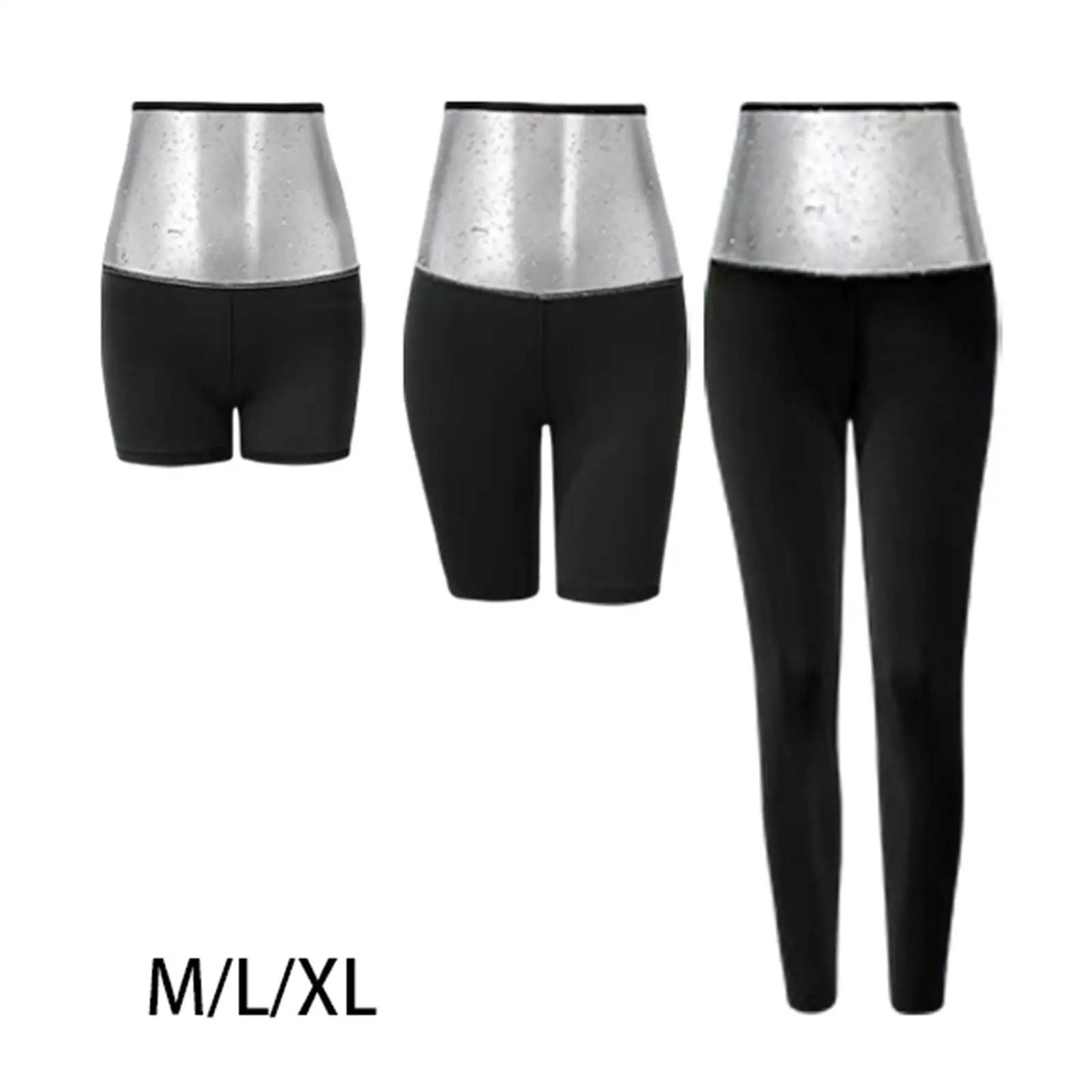 Pantaloni da sauna da donna Pantaloni da allenamento Leggings da allenamento Pantaloni da allenamento per palestra Sudorazione