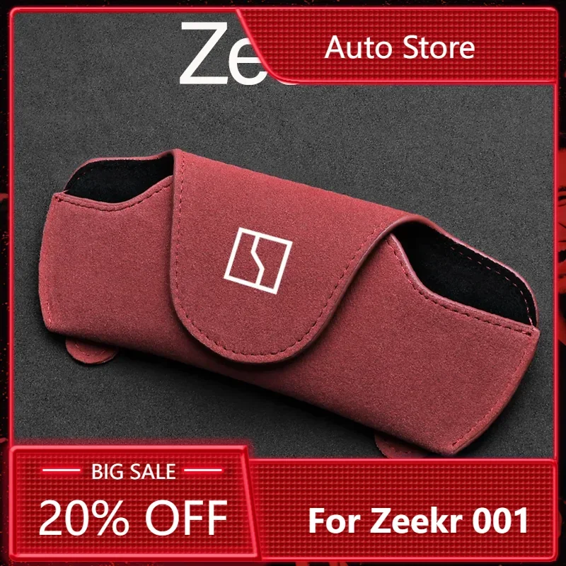 

New！ For Zeekr 001 X 2021 2022 2023 Car Styling Glasses Box Modification Glasses Clip Storage Box Sunglasses Box Auto Accessori