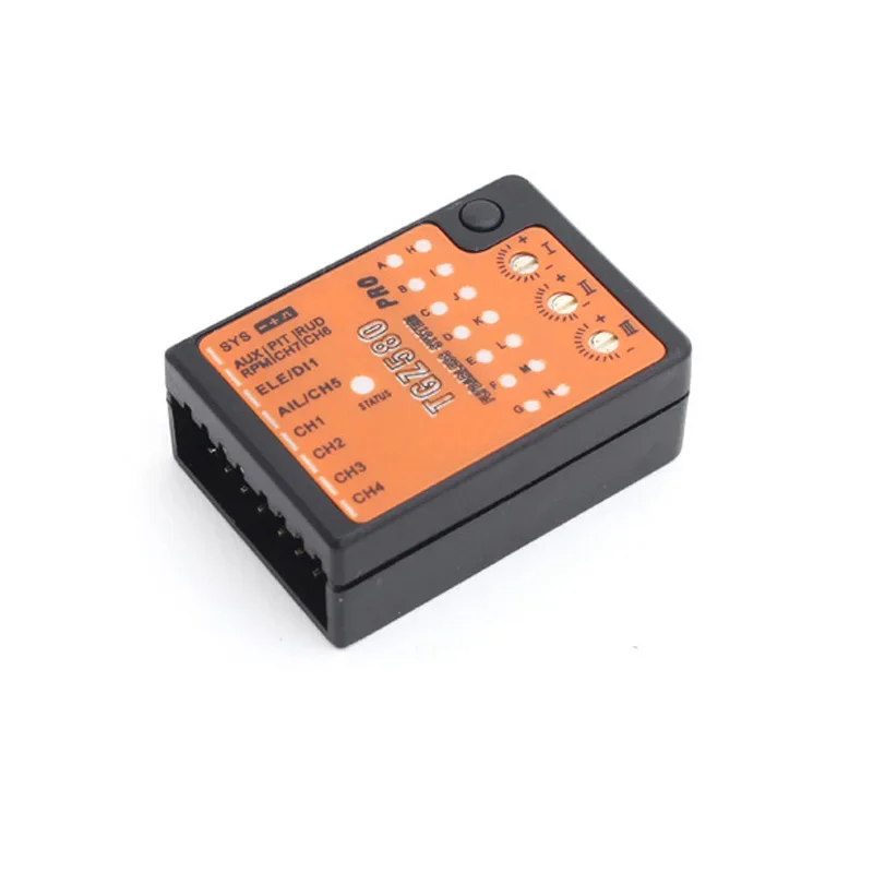 TGZ580 3-Axis Gyro FBL Altitude Control Smart Flight System Flybarless 4.5~10V For RC Helicopter T-Rex 250-800