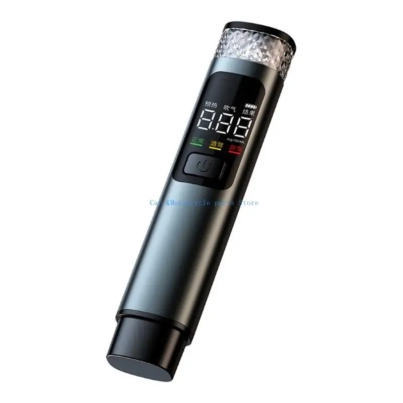 

Y9UC Alcoholicity Concentration Meter Detector Breath Tester with LCD Digital Display Breathalyzer Analyzers for Restaurants