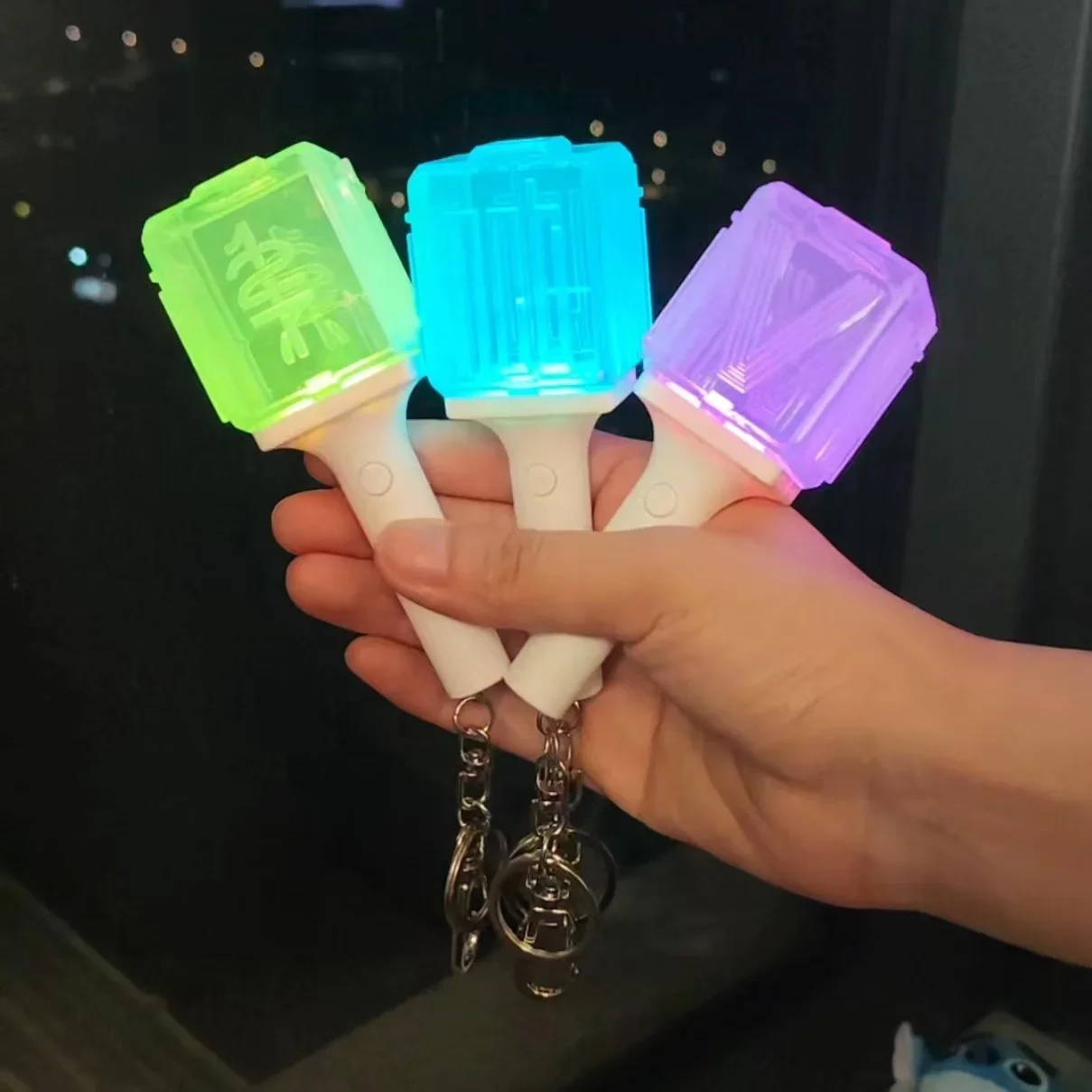 

Kpop mini lightstick keyring nct V nctdream 127 keychain Same style peripheral