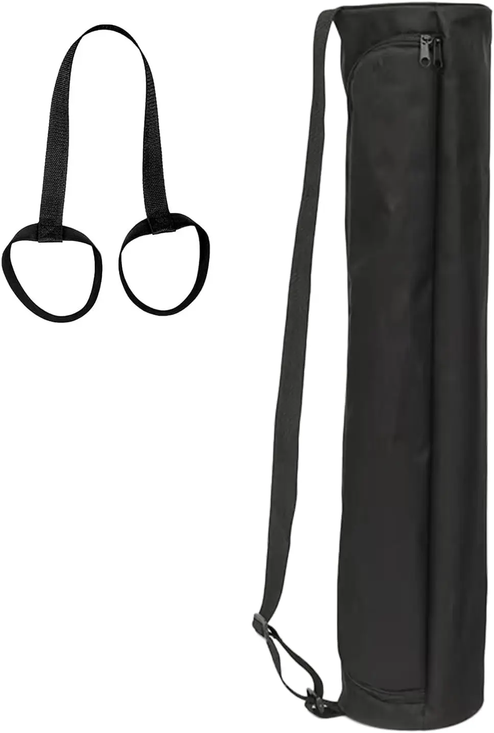 

Yoga Mat Bag for Women & Men, Travel Gym Bag Fits 1/4" 1/3" Thick Mats, Sport Pouch