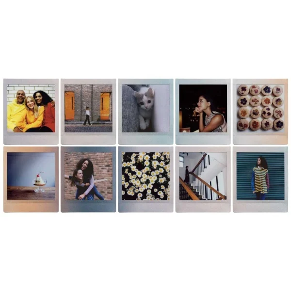 ورق صور Fujifilm Instax SQUARE Sunset 10/20/30/40/50 ورقة لفيلم Fujifilm Instax SQUARE SQ40 SQ1 SQ20 SQ10 فيلم مربع فوري