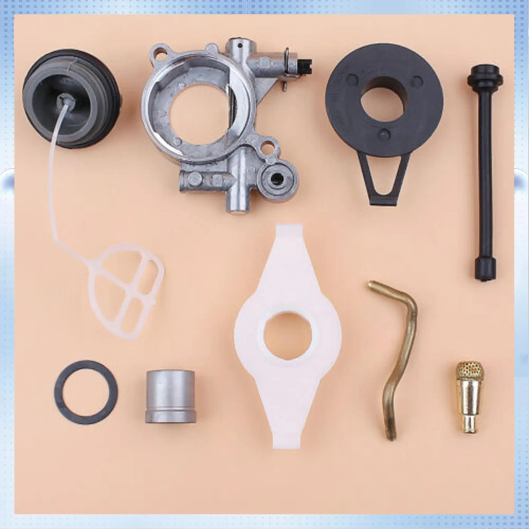 

NEW-Oil Pump Line Worm Gear Kit For Husqvarna 372Xp 365 371 385 390 362 570 575 576