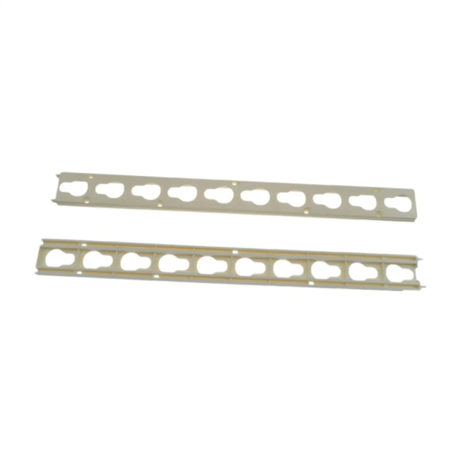 2x riel de pista con cerradura de caballo, accesorio ecuestre, ecuestre profesional resistente con copa de salto sin Pin, soportes para postes de salto de caballo