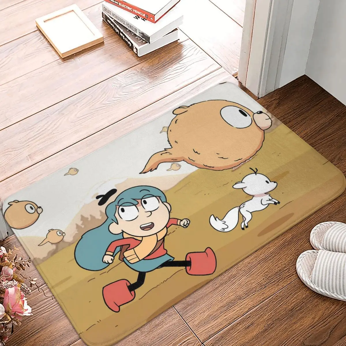 Hilda Frida David Cartoon Serials Non-slip Doormat Running Living Room Bedroom Mat Prayer Carpet Home Pattern Decor