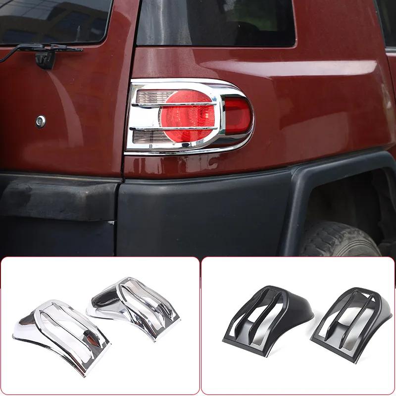 

For Toyota FJ Cruiser 2007-2022 Rear Tail Light Cover Protective Trim Sticker Taillight Lamp Hoods Cover Exterior Accessories