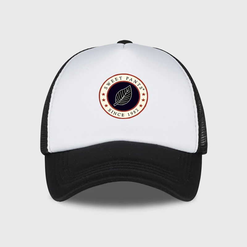 MLFO Sweet Pants Since 1982  Leaf Logo Sponge Mesh Cap  Spring/Summer Casual Cap, Sun Hat, Unisex, Fashion Headwear image 5