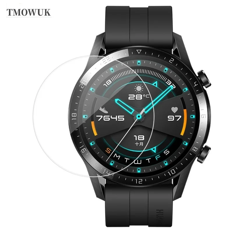 

For Tic Watch Pro 4G Tempered Glass Screen Protector Watch Film HD Clear 9H Anti-Scratch Accessories