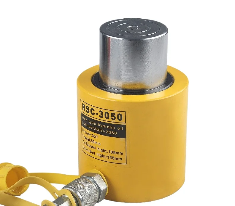 

Гидравлический домкрат для мостового строительства, короткий гидравлический домкрат, электрический домкрат 10-100 тонн, ход 50 мм