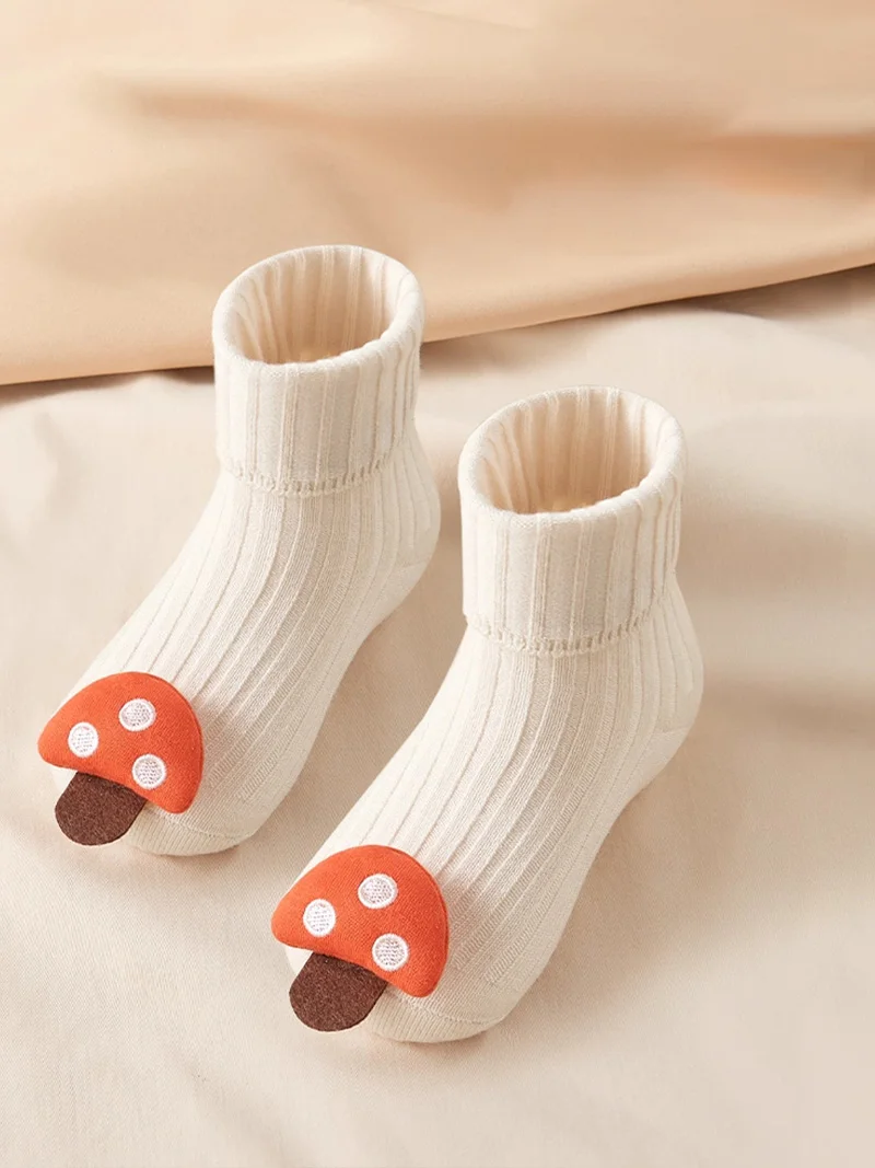 

Non-Slip Grips Baby Socks Breathable Skin-friendly High Quality Long Socks Boys/girls Stockings Cute Funny Newborn Gifts 0-3Y
