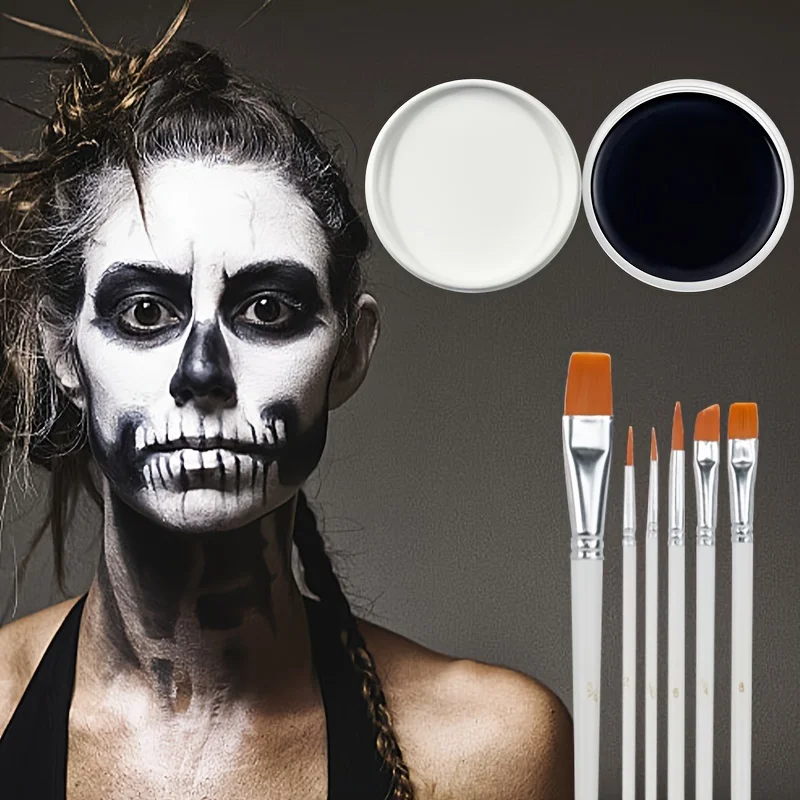 30g Halloween beauty Monochrome oil paint makeup Face Flash Tattoo Face Body Paint Oil Painting Art Makeup Face Paint wholesale