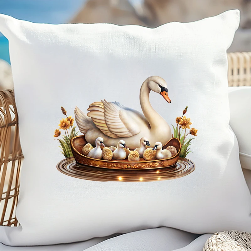 การ์ตูน Iron Transfer สติกเกอร์, ถ้วยน้ําชา Raccoon Fox นกฮูกหมี, DIY ล้างทําความสะอาดได้ความร้อน, พิมพ์แจ็คเก็ตอุปกรณ์เสริม, เสื้อผ้า Patch