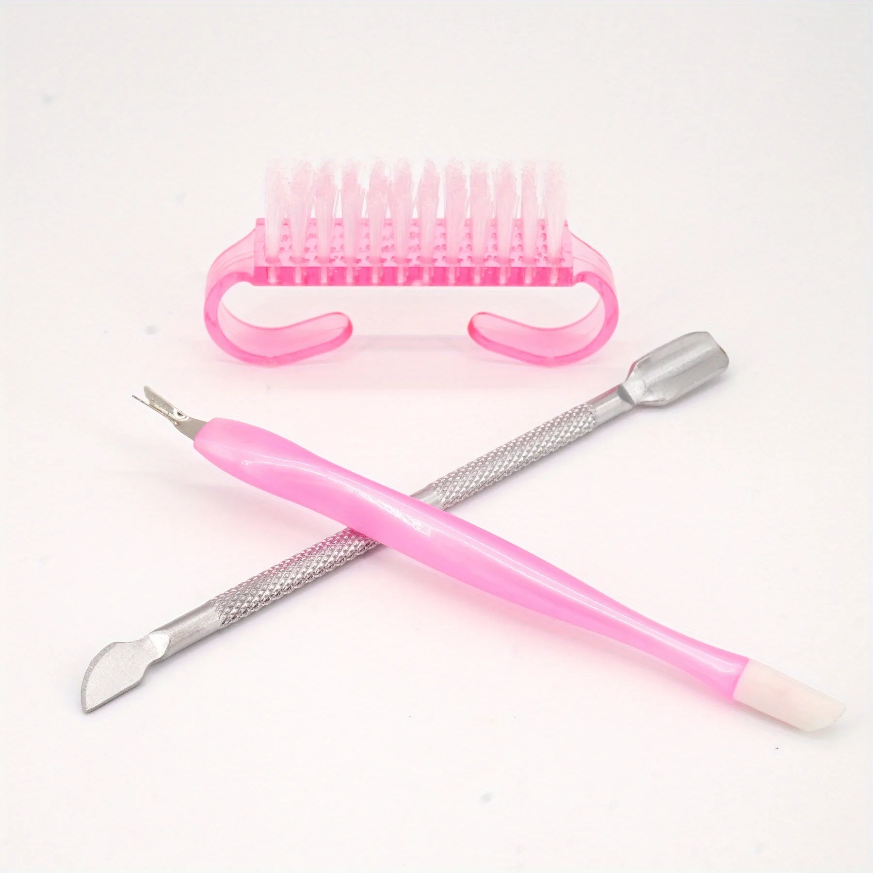 네일 파일 및 버퍼 세트 블록 스펀지 광택 큐티클 푸셔 죽은 피부 제거 네일 아트 브러시 네일 트리밍 매니큐어 도구