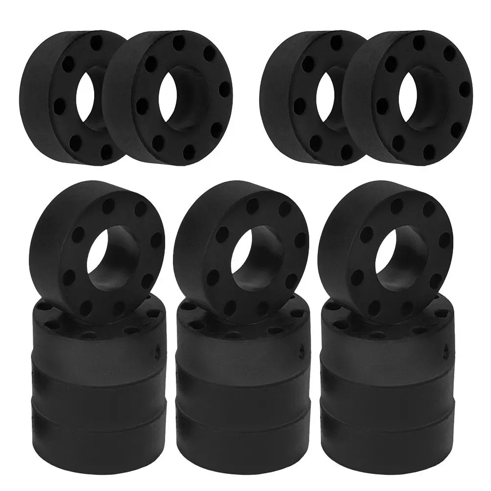 

16 шт. резиновых бамперов для настольного футбола, сменные детали для стержней футбольного стола, для плавной игры, шумопоглощающие, для настольного футбола