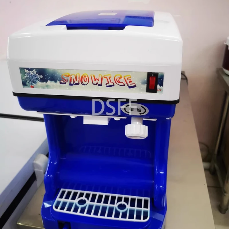 Rompecabezas eléctrico de alta calidad, máquina de hielo afeitada comercial completamente automática de 60 kg/Hr para uso comercial