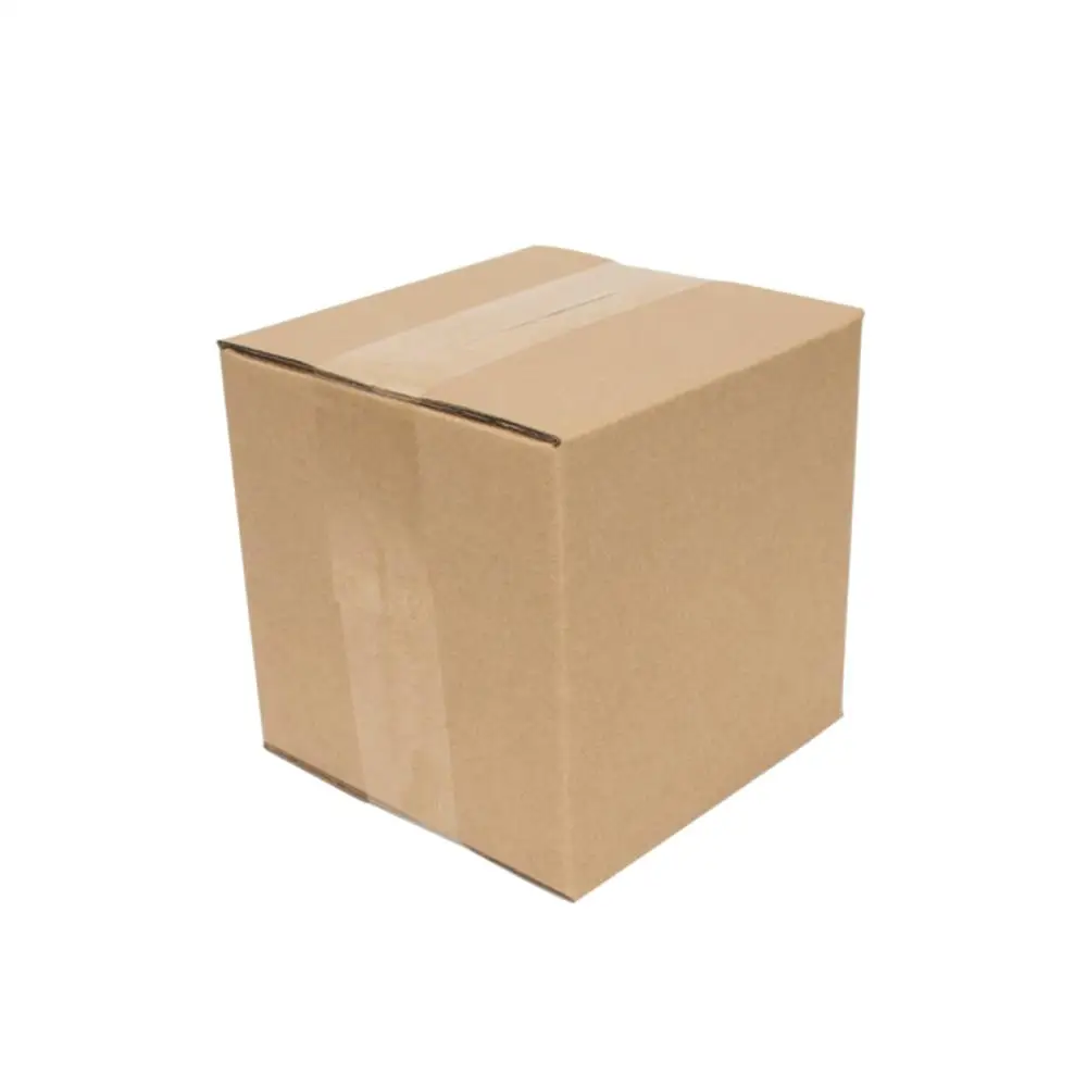 100 Yellow Corrugated Paper Boxes 6x6x6 inches (15.2x15.2x15.2 cm) - Perfect for Shipping & Packaging