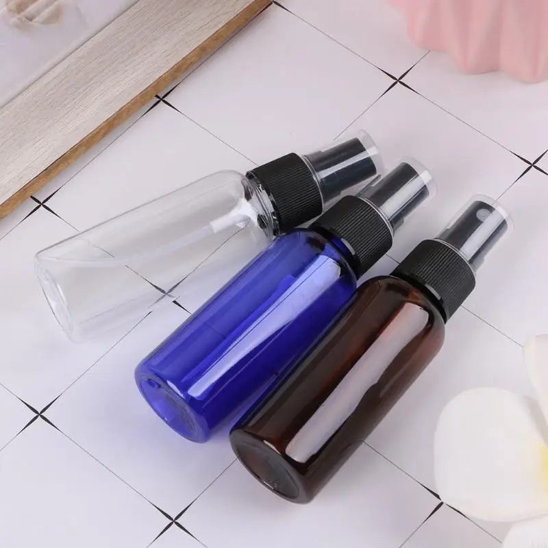 L43A 50ml Refillable Press Pump Bottle Liquid Container Atomizer Travel