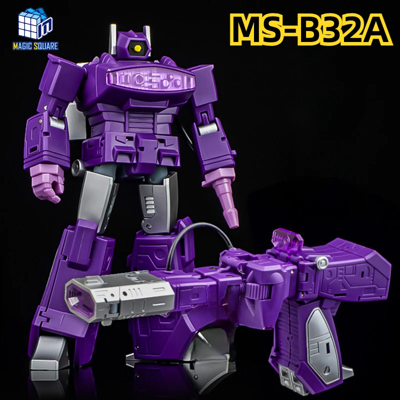 IN STOCK Transformation Magic Square MS-TOYS MS-B32A MSB32A Mini Shockwave G1 Action Figure Robot Collection Gift