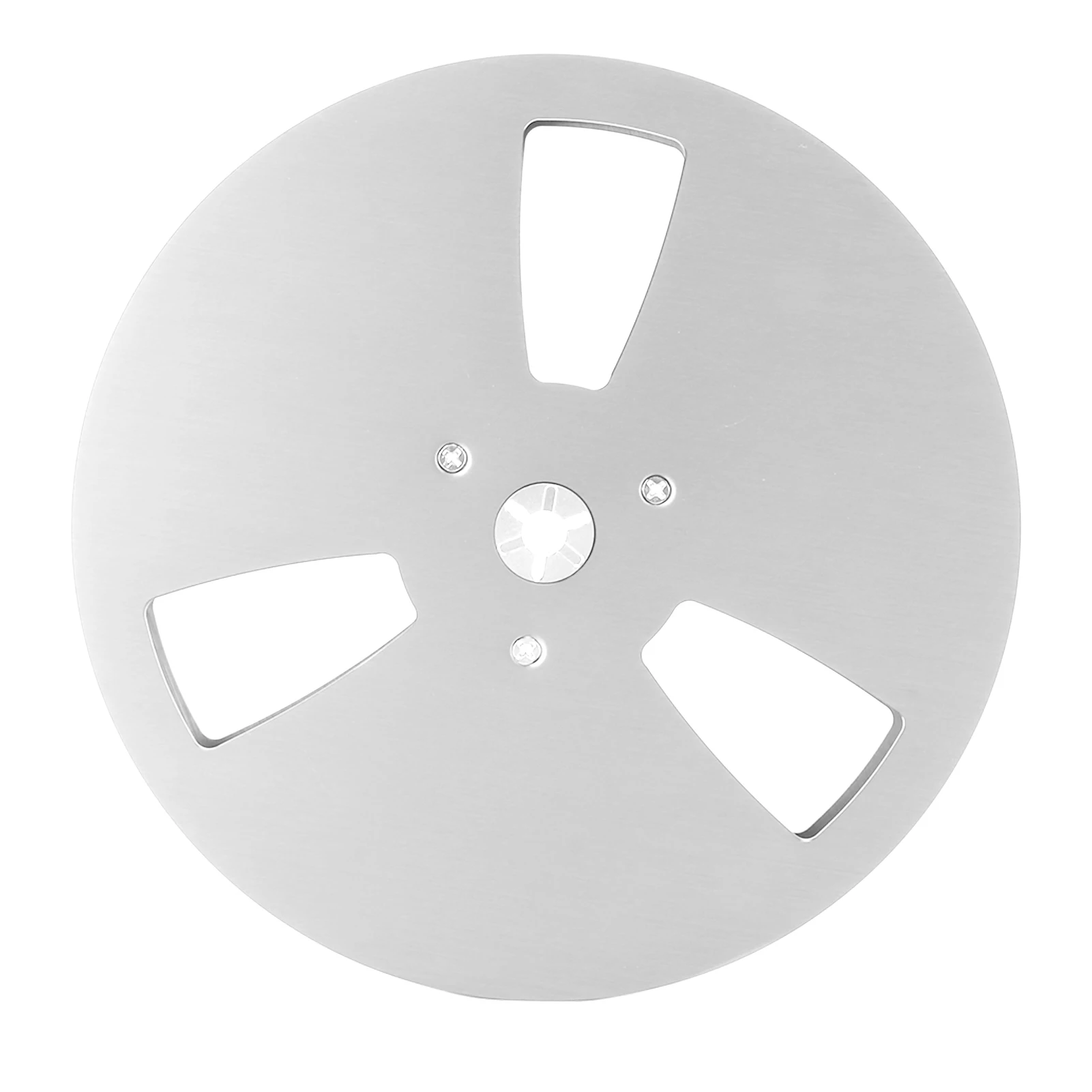 Opname Takeup Reel 1/4 7 Inch Lege Tape Reel Aluminiumlegering 3-gaats Opening Machine Deel Opener Lege Plaat voor TEAC