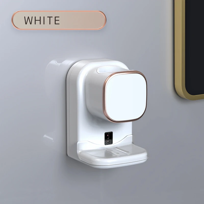 Automatic Sensing Electric Toothpaste Dispenser Wall Mounted Non Perforated Intellisense Toothpaste Squeezer Bathroom Tool ZG70