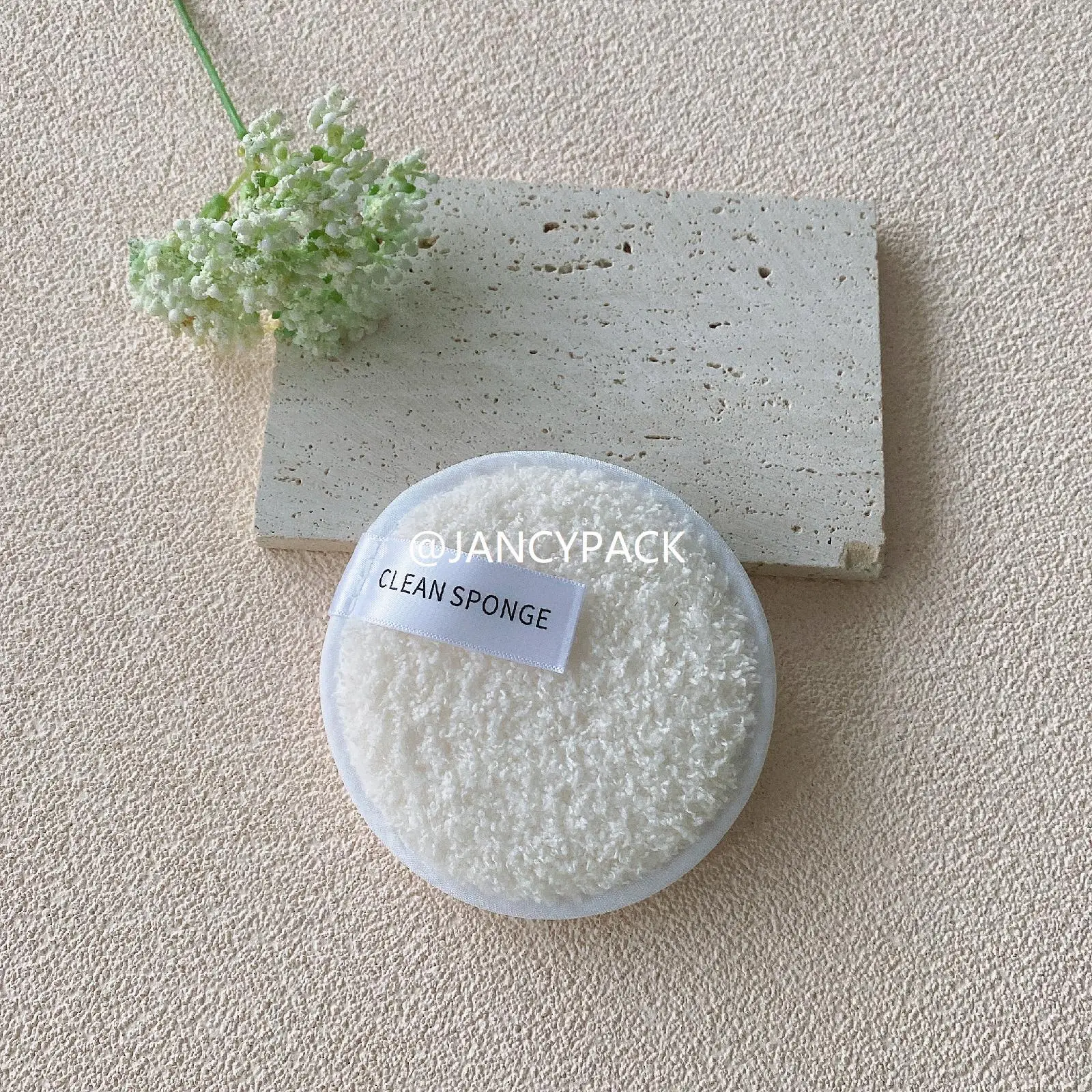 10 tamponi struccanti per viso occhi, soffio detergente viso riutilizzabile lavabile, soffio per frullatore per trucco di bellezza