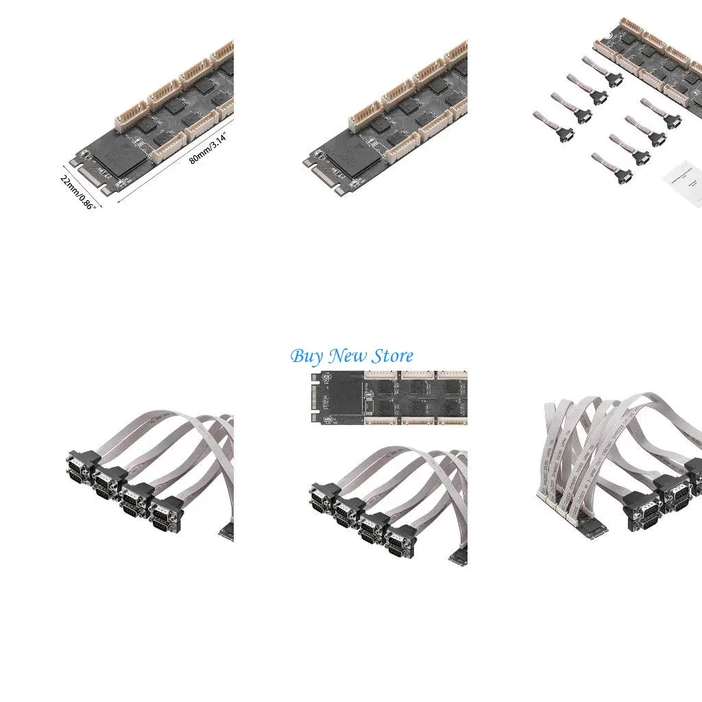

20ce до 8-порта RS232 Серийная карта B+M Ключи расширения.