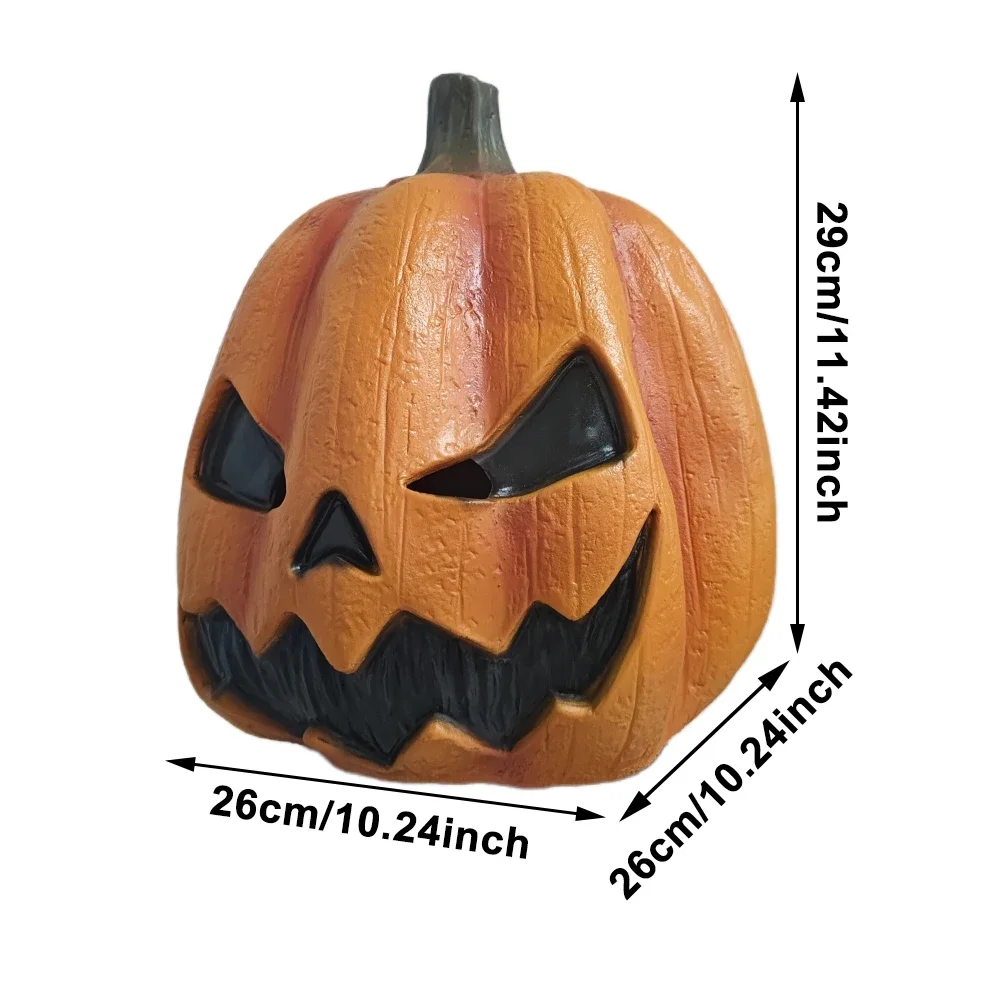 Dynia diabeł maska Halloween Horror przebranie na karnawał nakrycia głowy karnawał impreza Horror element ubioru rekwizyty nawiedzony dom Prank maska lateksowa