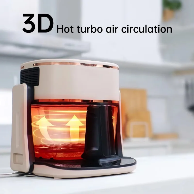 أفضل بيع 4.5L المنزلية الكهربائية الذكية الرقمية النفط الحرة أفضل جودة مقلاة هوائية متعددة الوظائف