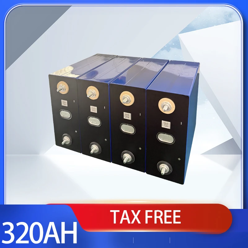 الصف أ 320Ah Lifepo4 بطارية 8000Cycle 3.2 فولت ليثيوم فوسفات الحديد خلية قابلة للشحن لتقوم بها بنفسك 12 فولت 24 فولت الشمسية Comping