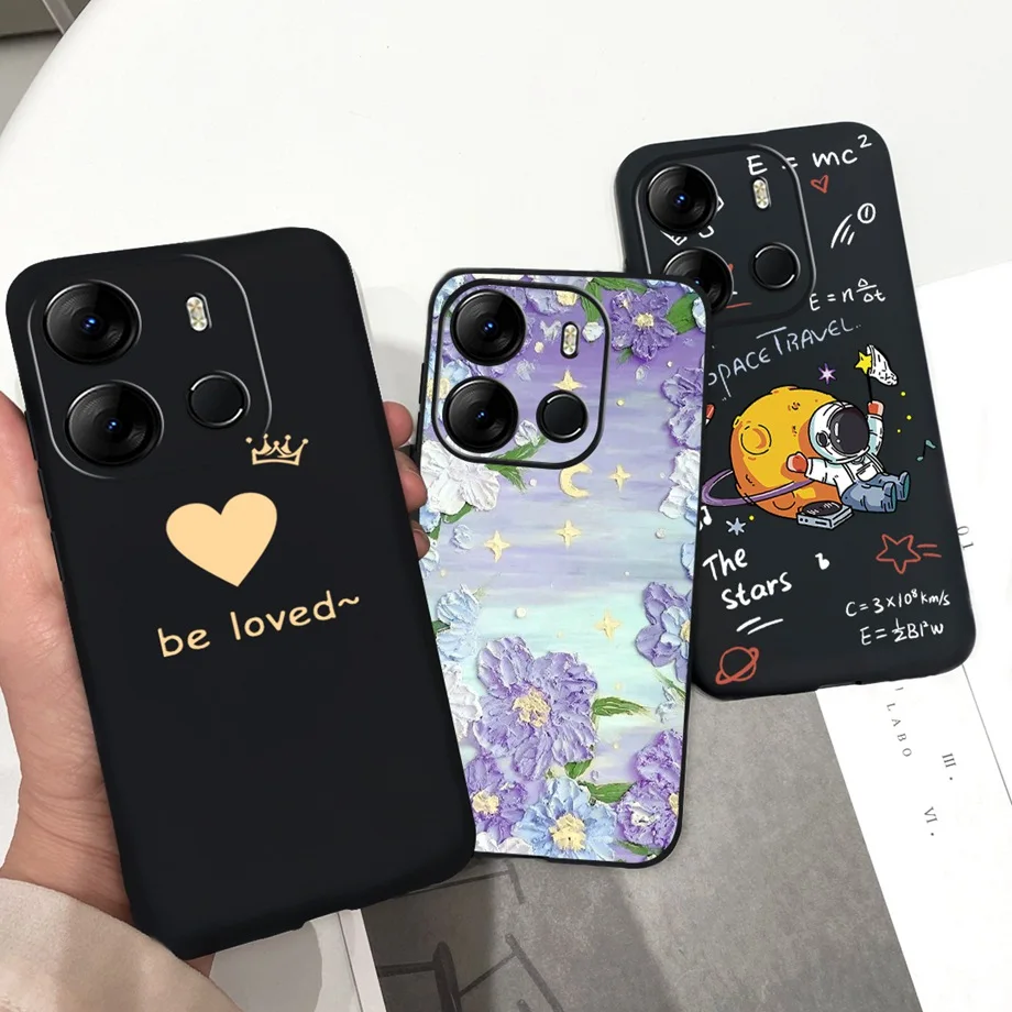 غلاف حماية من السيليكون الناعم لهاتف Tecno Spark GO ، ممتص صدمات أنيق ، Pop 7 Pro ، Pop7 Coque ، Pop 7 ، BF6 ، BF7 ، 2023