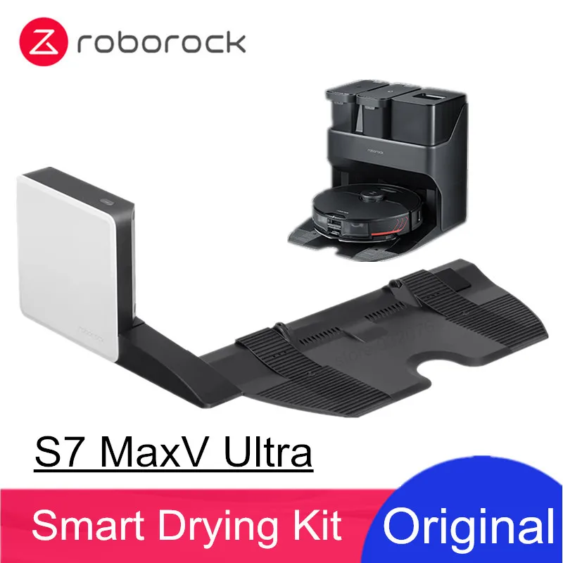 Roborock-modelo de secador inteligente de lavado vacío, accesorio de Robot limpiador, pieza de secado de fregona para Control por aplicación S7 MaxV Ultra, Original