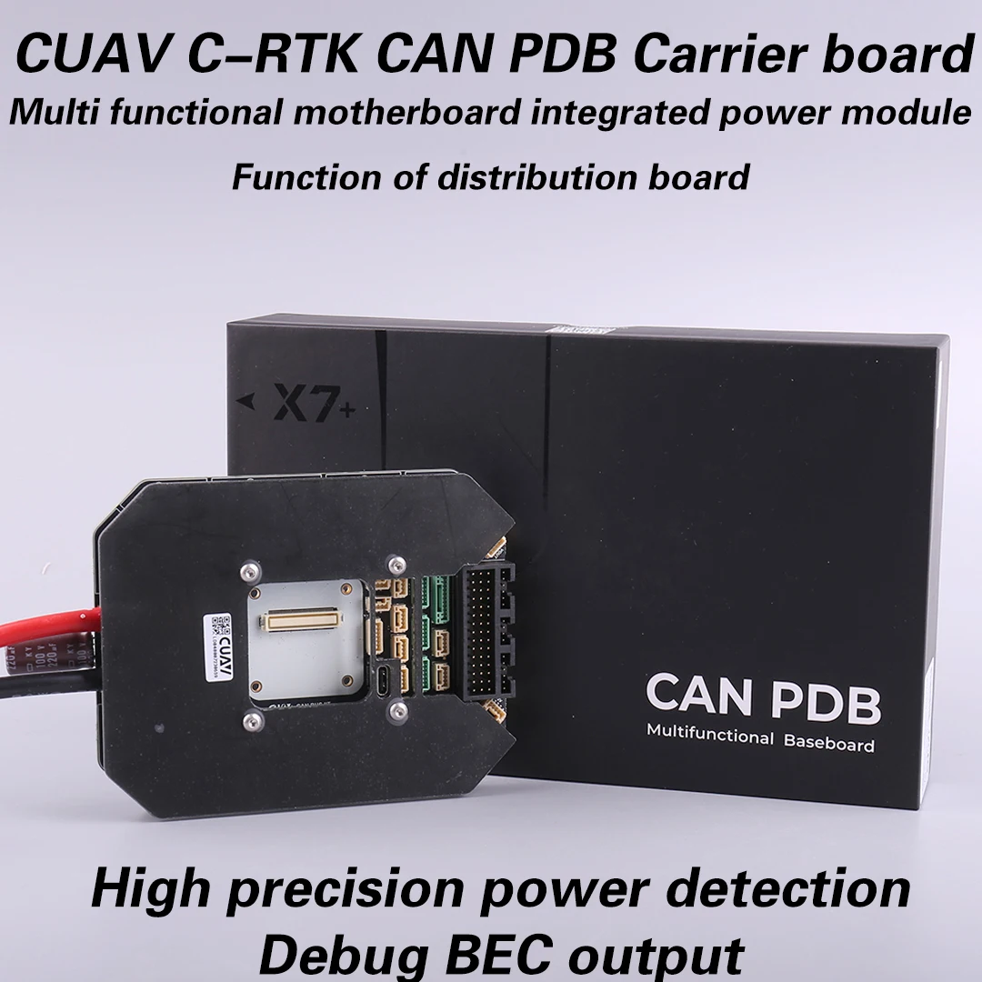 CUAV CAN PDB Autopilot Carrier Base Board V5+ X7+ Plus Pro Core RC Drone Pixhawk Multi Rotor Flight Controller